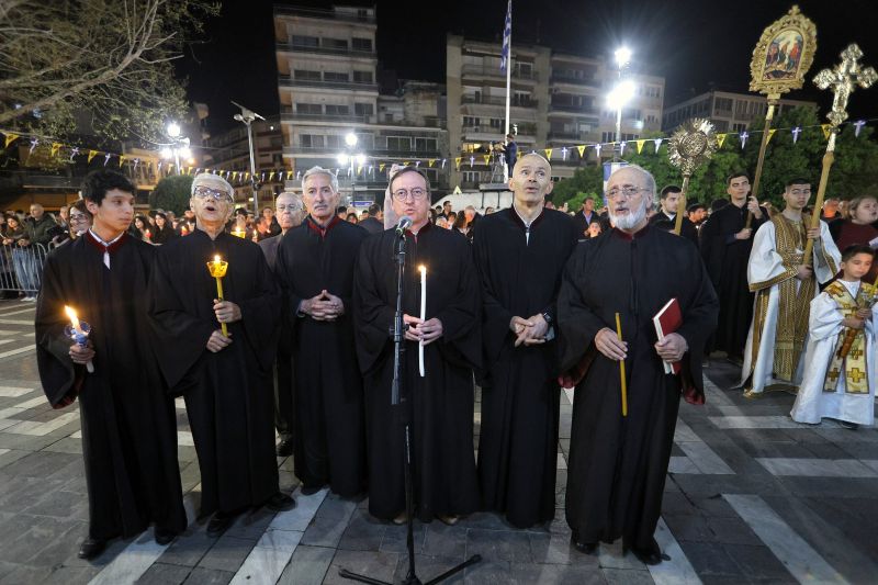 Η Ανάσταση στη Μητρόπολη Δράμας